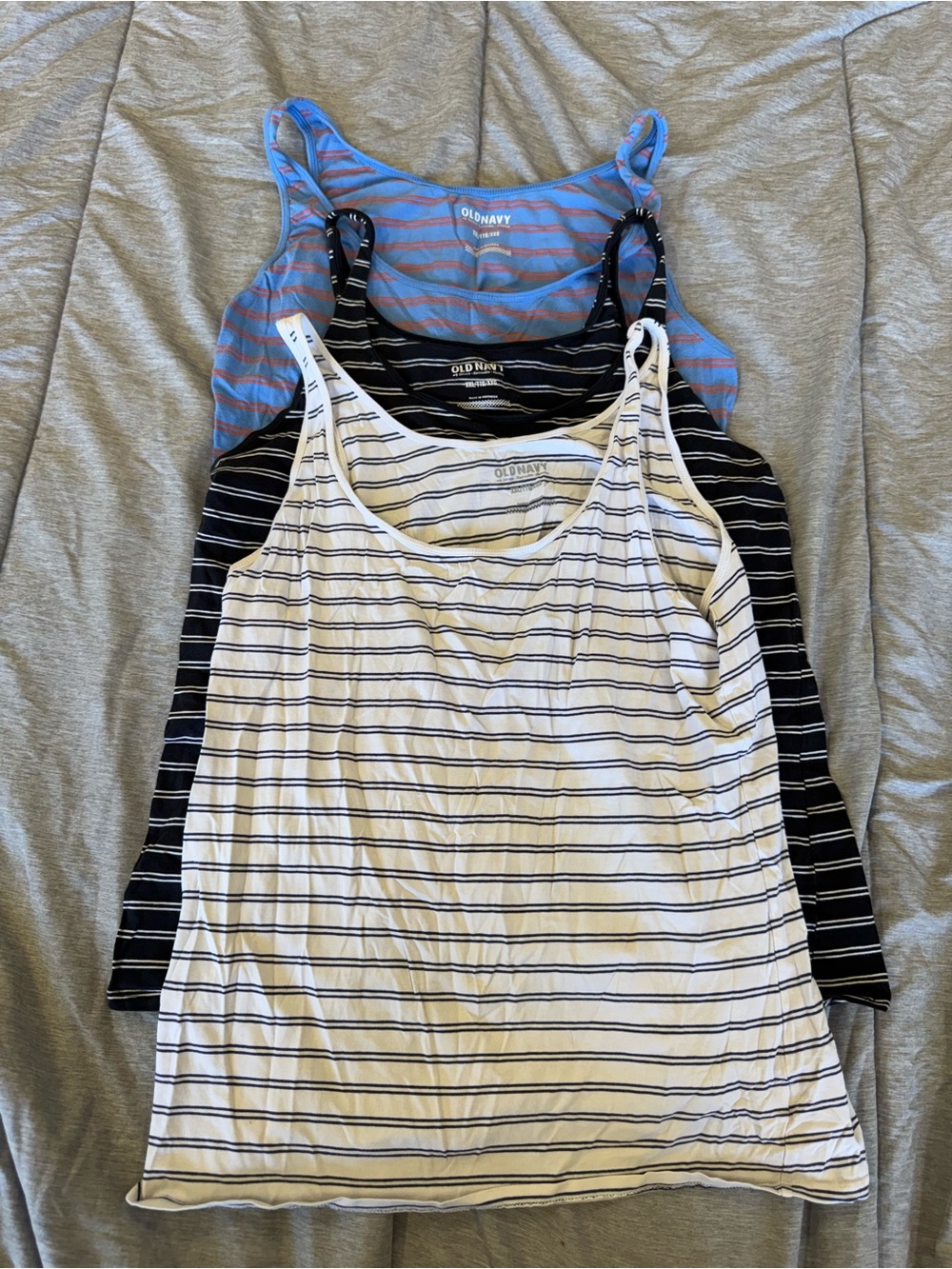 Old Navy Pack of Striped Tank Tops (3)
